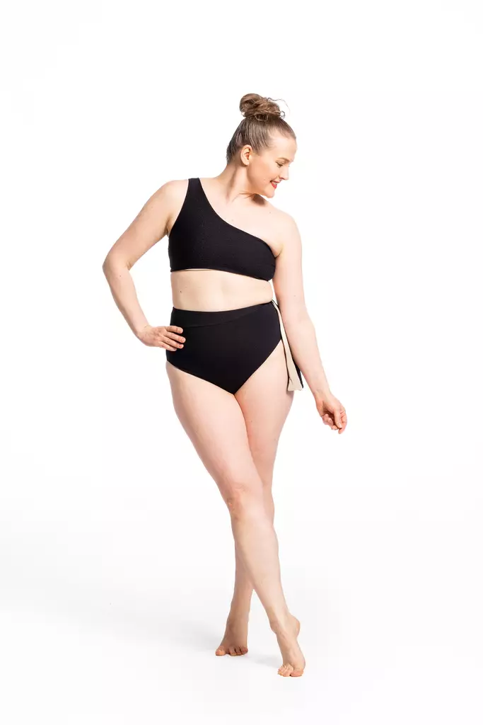 Undress Code musta bikinien alaosa - Bikinien alaosat - 045078 - 1