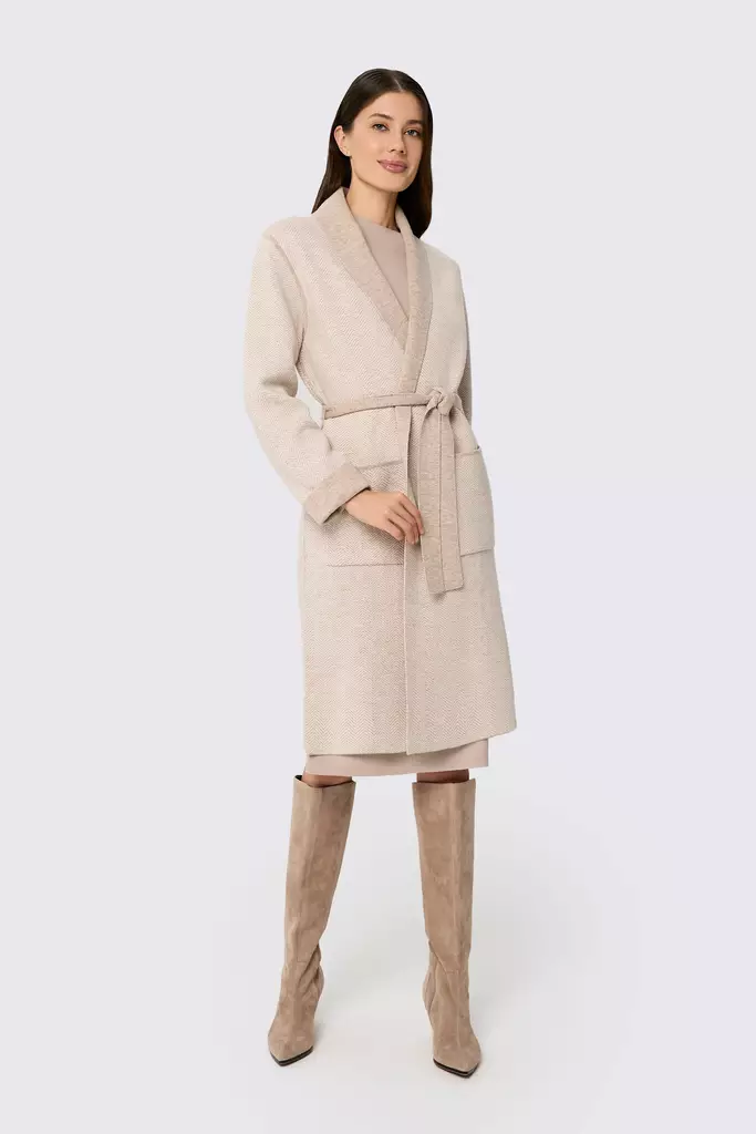 Marc & Andre villainen pitkä takki - Villaiset vaatteet - 047558 - 1