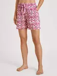 Calida pinkkikuosiset shortsit taskuilla - Alaosat - 046509 - 2