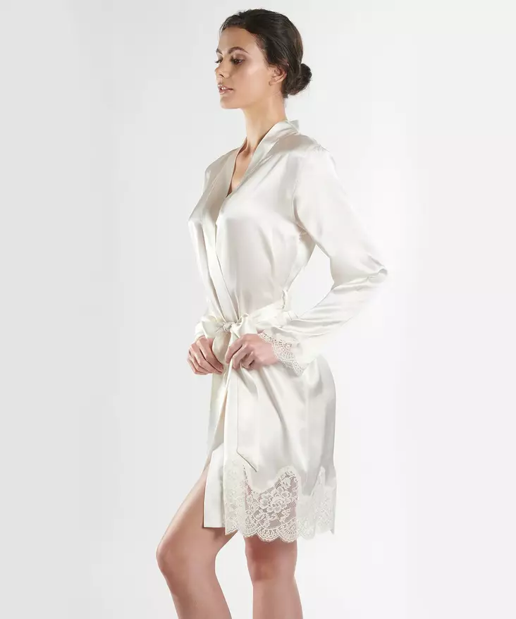 Aubade silkkinen aamutakki - Aamutakit - 043809 - 1