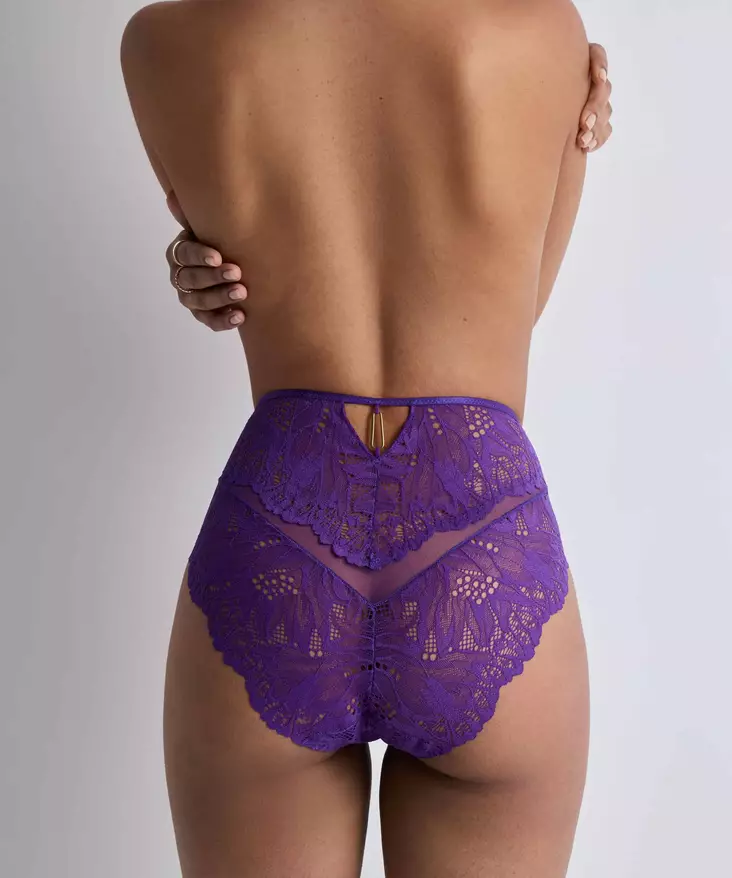 Aubade violetit pitsihousut - Korkeat alushousut - 046889 - 1